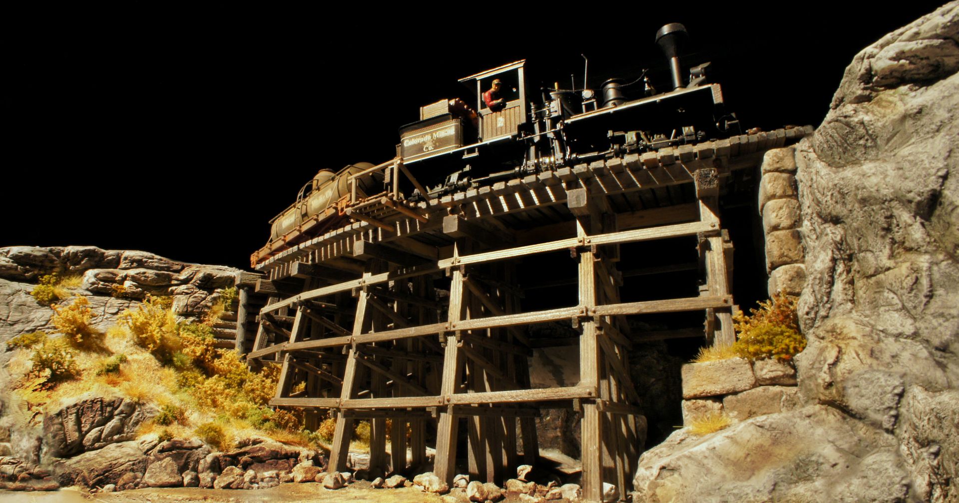 Felsen Ritzen bis zum abwinken Trestle2froschp