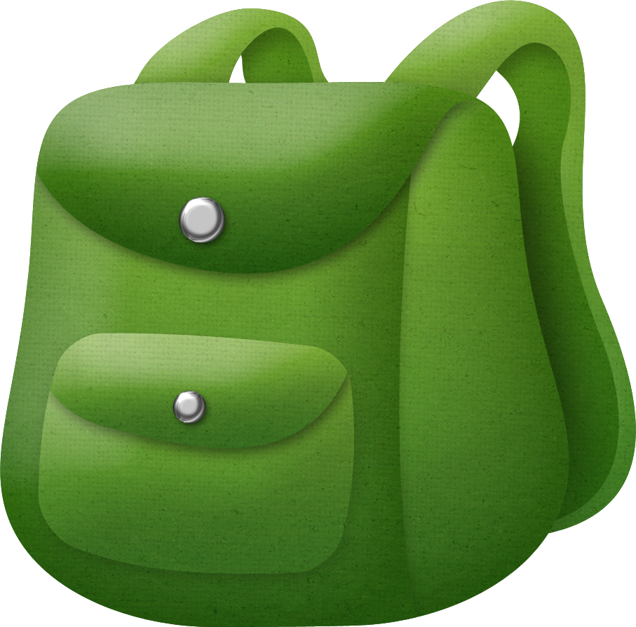 Mochila Verde Po8k