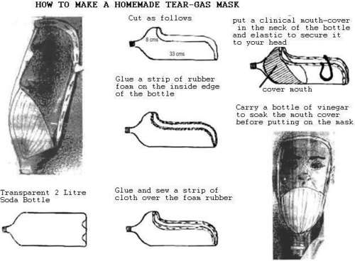 Manual para crear mascara anti gas casera con una botella de plástico. 72209469