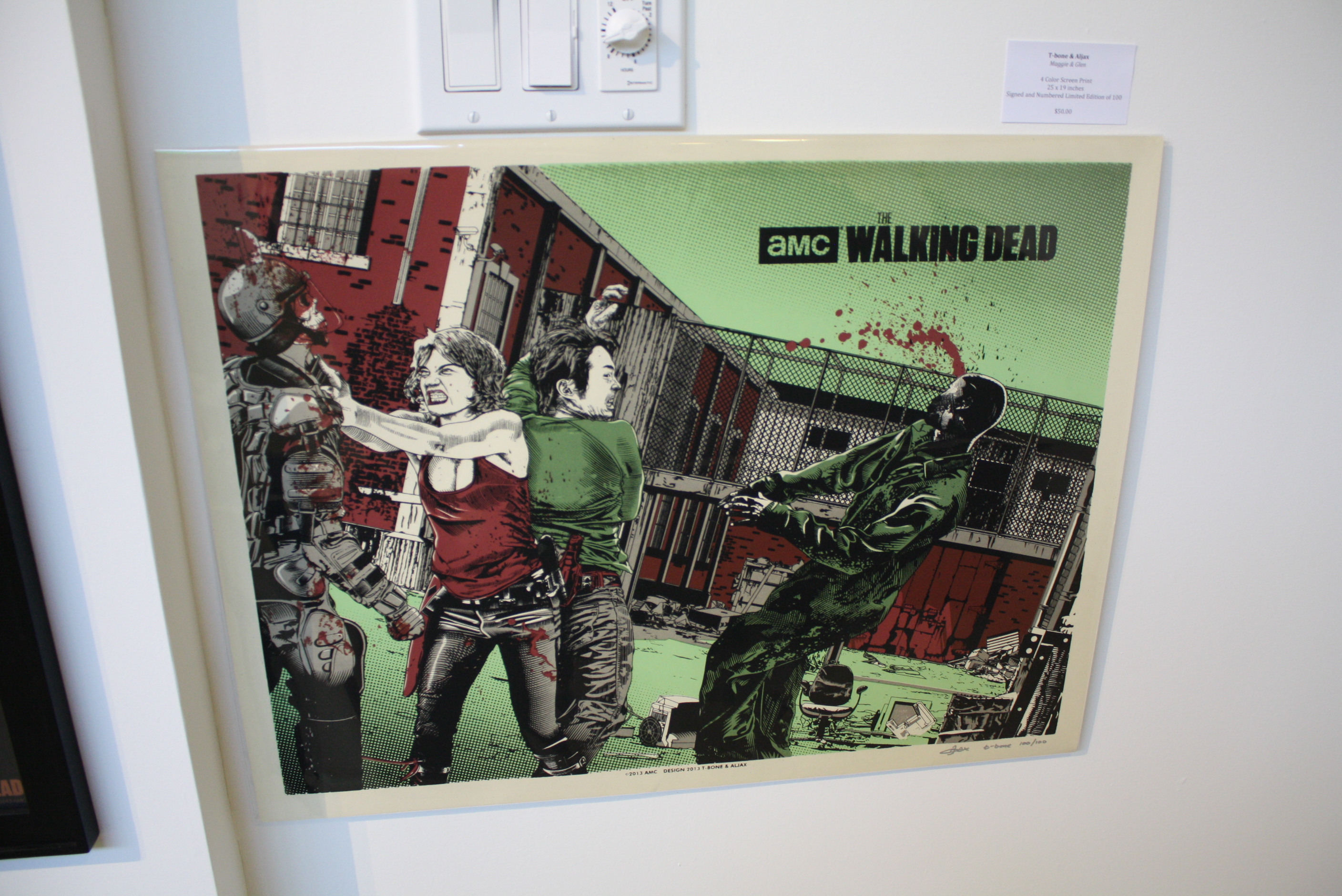 Exposition The Walking Dead - Hero Complex Gallery Los Angeles Po5b