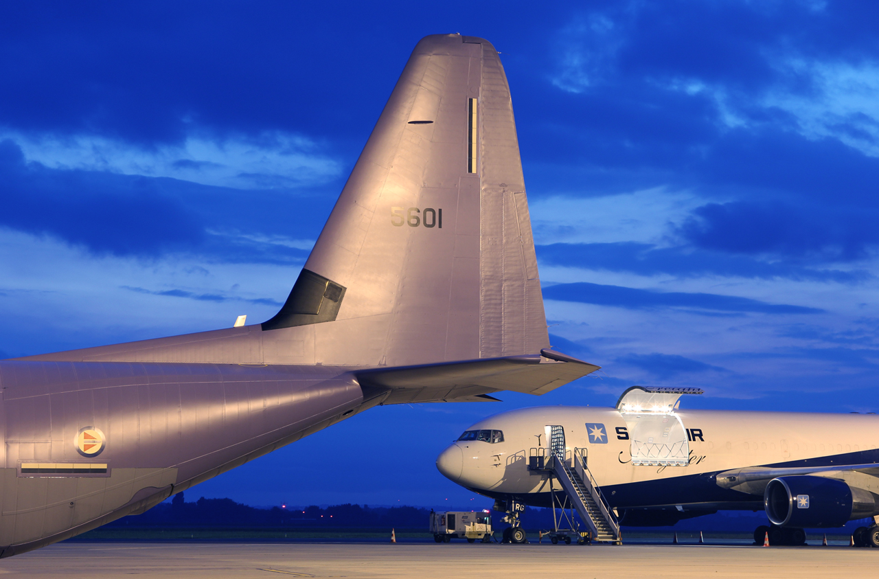 C130 Royal Norvégian Air Force 5601 le 30.09 & 02.10.13 Qnri