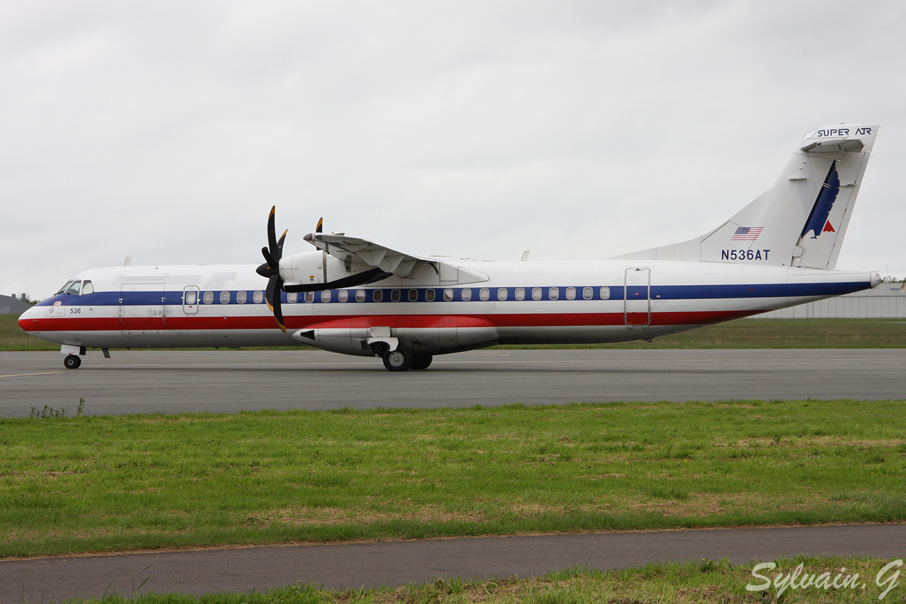 ATR 72-212A Nordic Aviation N533AT et N536AT le 09.05.12 N536at