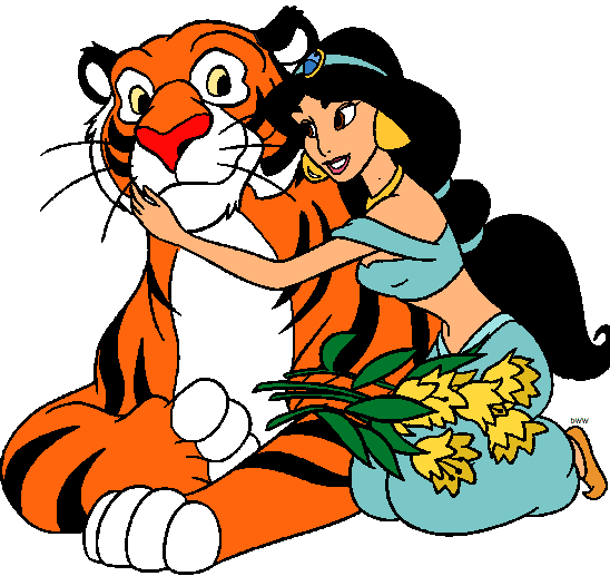 Jasmine y el tigre Rajah Aladin288