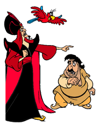 Jafar y Iago Aladin134