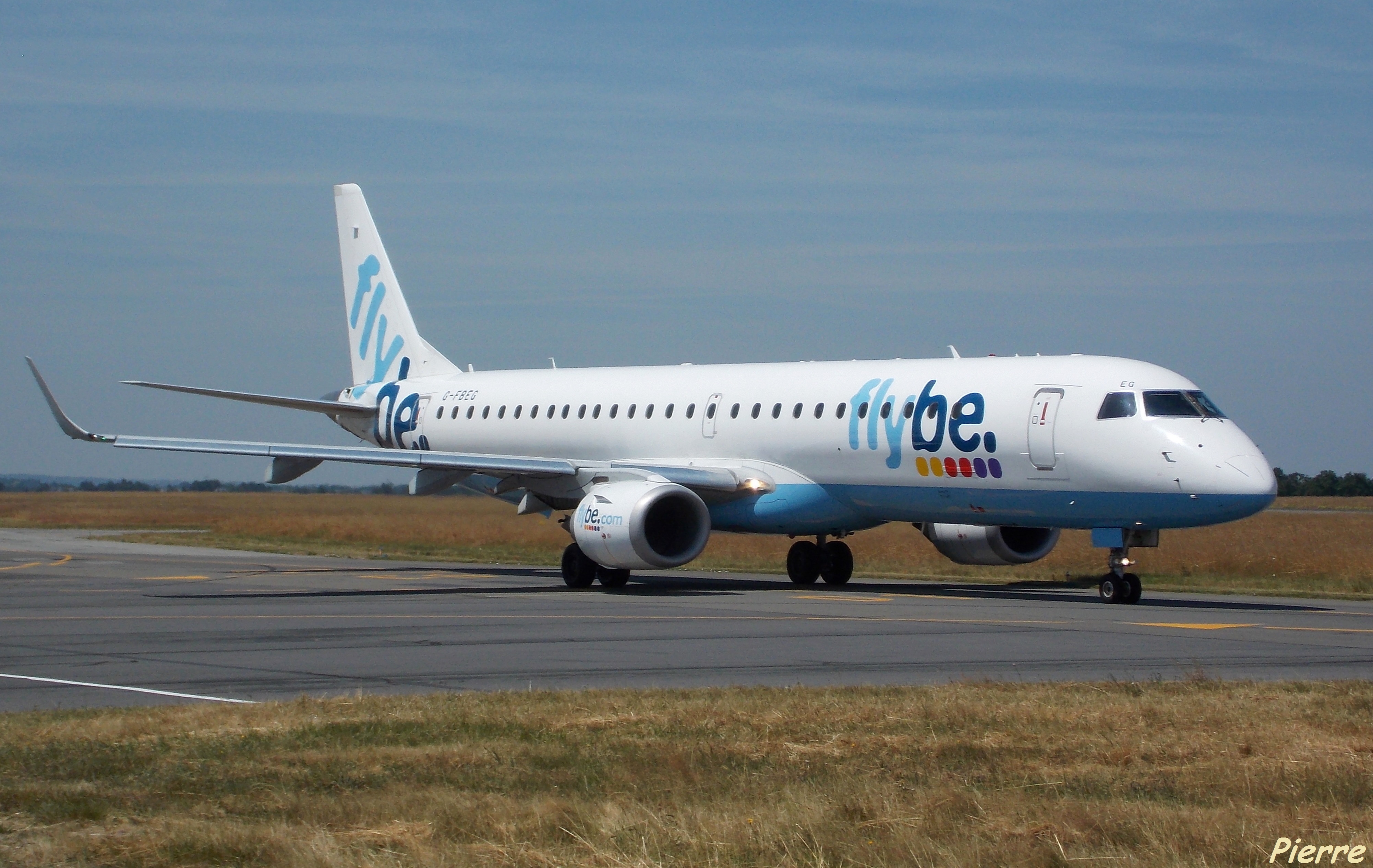 Embraer ERJ-190-200LR 195LR FlyBe British European G-FBEG le 15/07/13 Mhsz