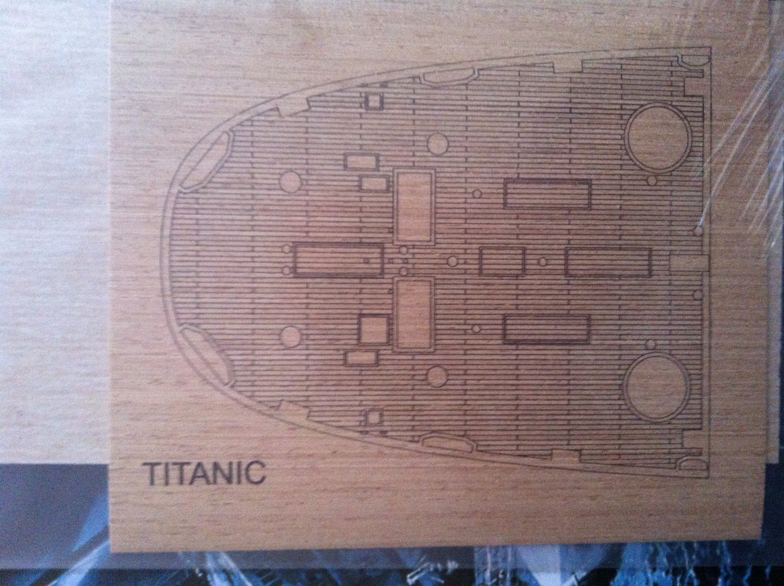 titanic  -scr - Ponte in legno del Titanic Img2322q