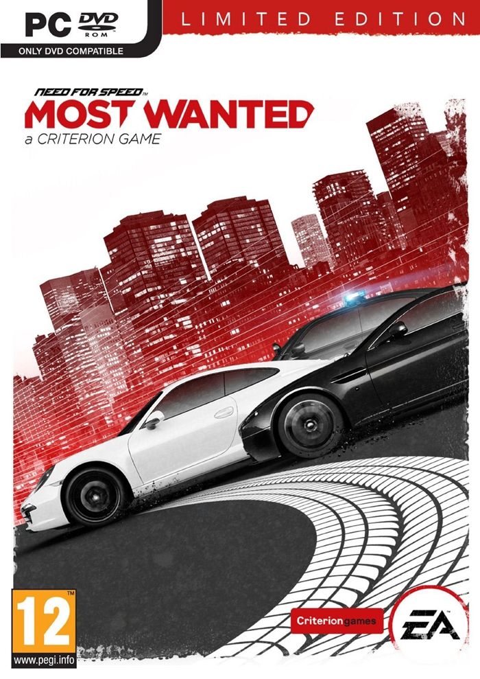 [1-PART] NEED FOR SPEED : MOST WANTED - LIMITED EDITION (SKIDROW|BLACKBOX) [2012|ENG|FULL|REPACK] (5GB|2GB)  Tnubs