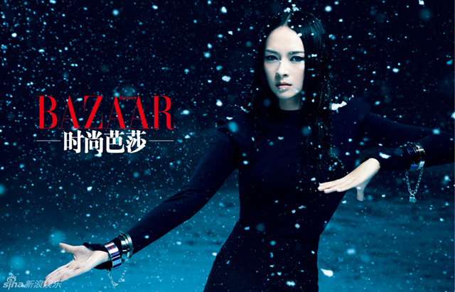 Chương Tử Di trên Harper’s Bazaar tháng 12-2011 Ziyi5