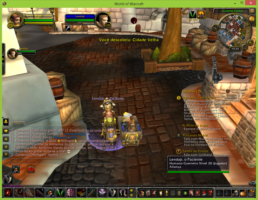 {Screen} Uma vida de passeio no WoW com Lendario!!! Wowlendahaha