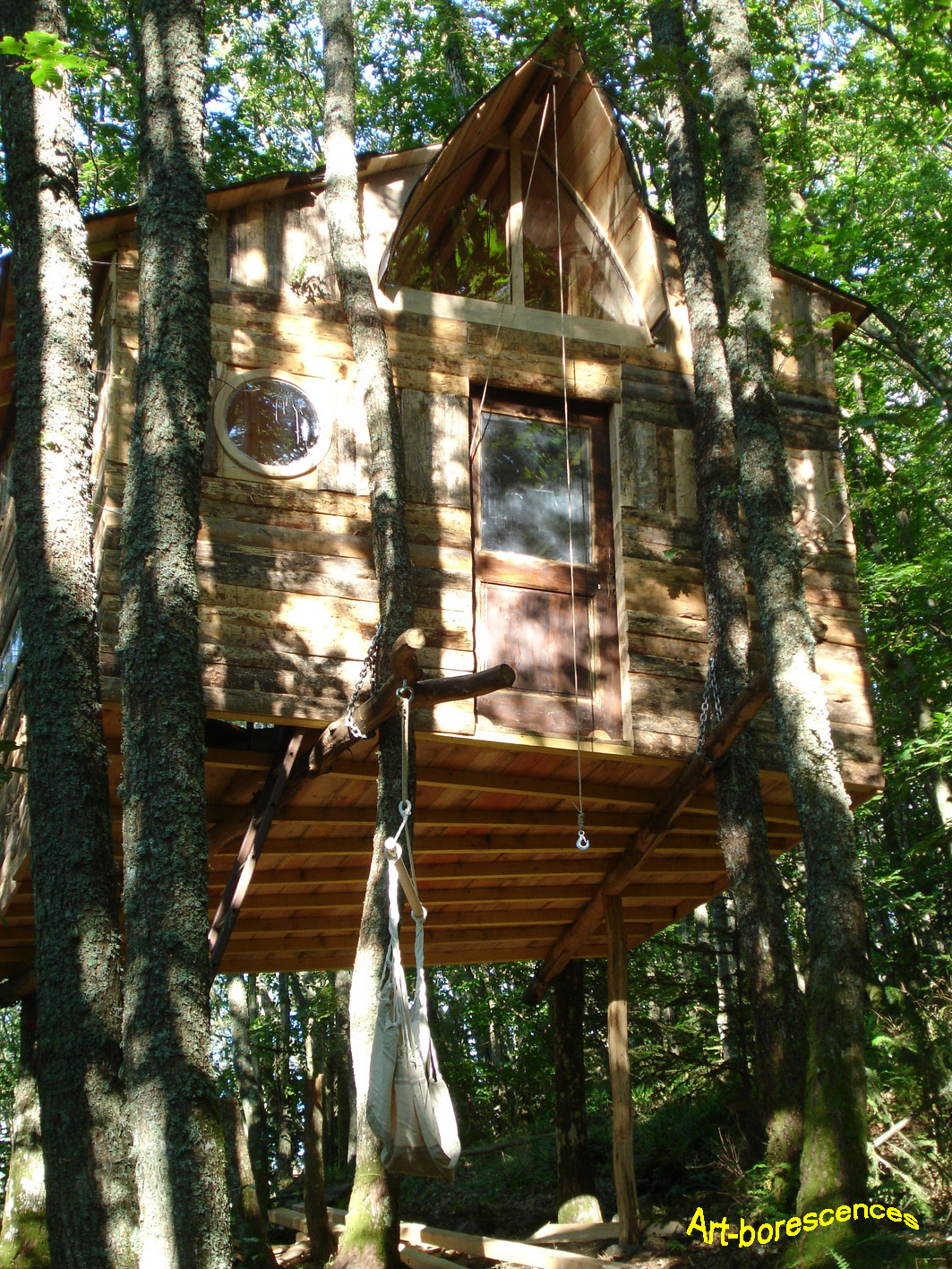 Construire une cabane en bois Cabane108