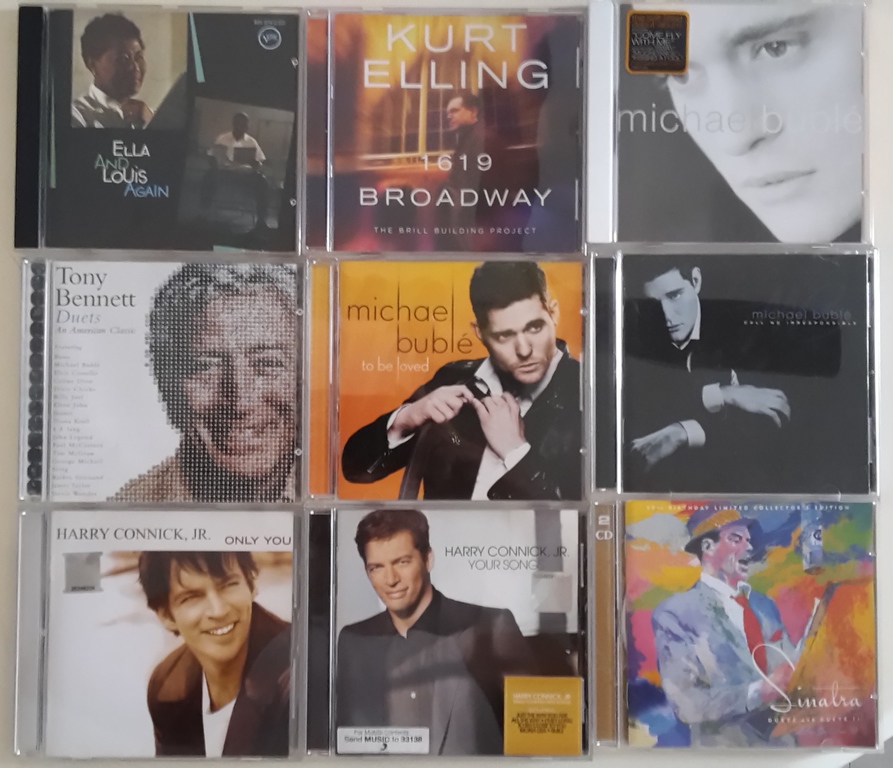 CDs imported Male Vocal Smooth Jazz Pop Swing Genre - used Q96DEk