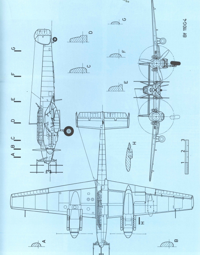  Messerschmitt Bf 110 G-2/R3  Bf110