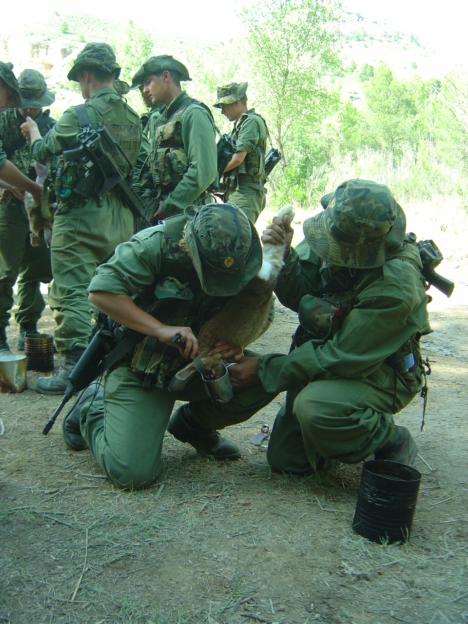 Fase de Supervivencia en el Curso de Operaciones Especiales Dsc04348c