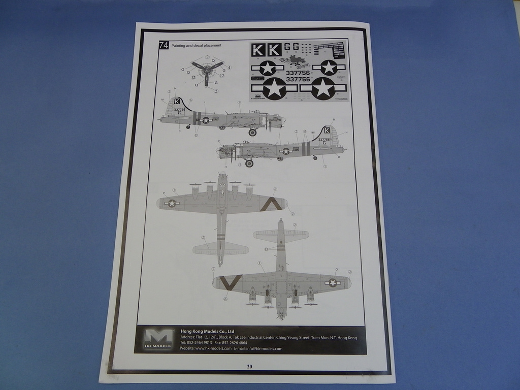 [HK Models] Boeing B-17G Omfe