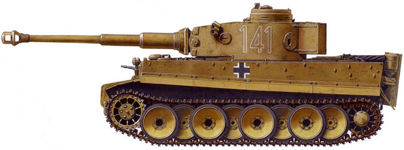tiger - Tiger I du sPzAbt. 501 en Tunisie 1943 Tigerinr141duspzabt501e