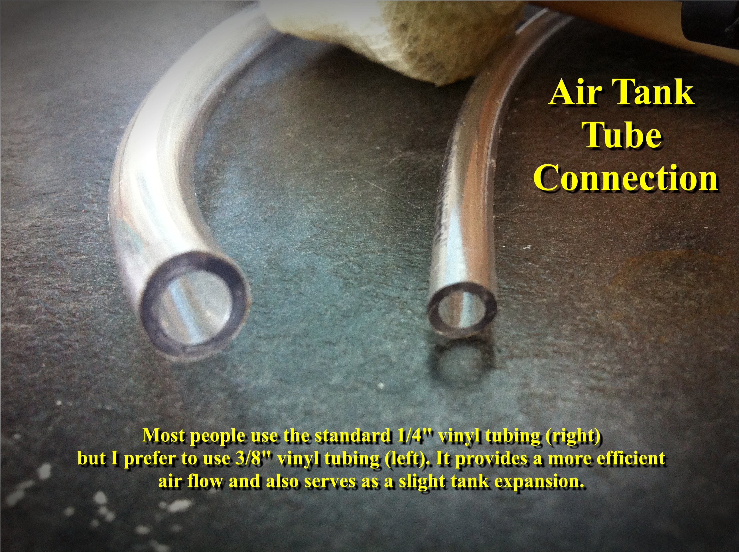 Air Tank Tube Connection - How To. Airtank0001