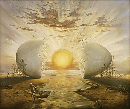 Vladimir Kush Sunrisebytheocean