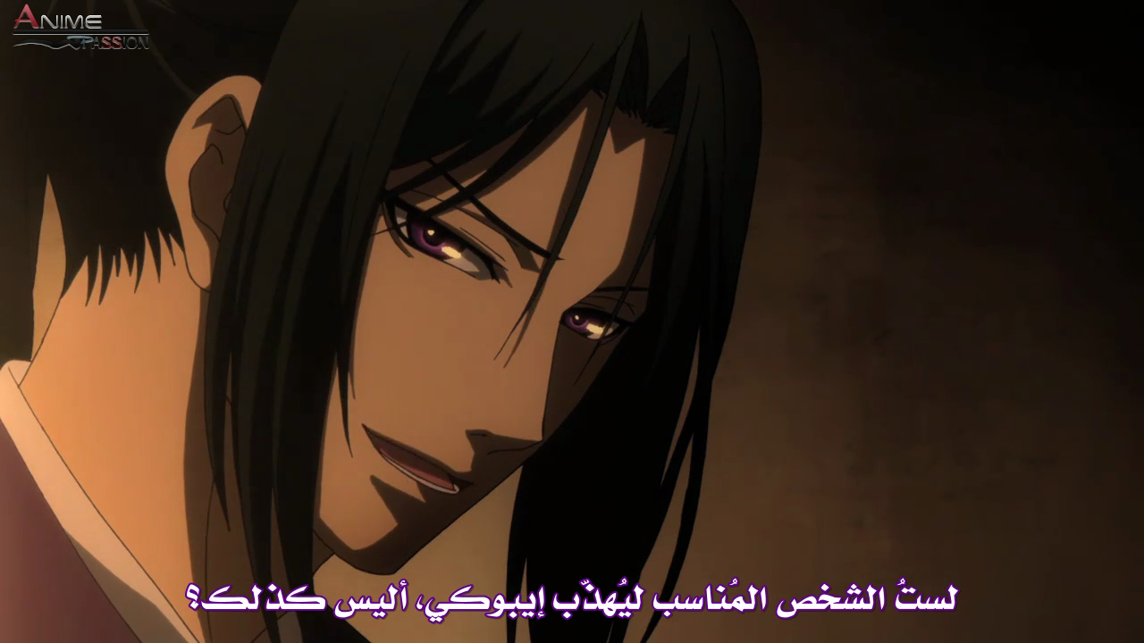 الحلقة السادسة من انمي Hakuouki Reimeiroku Hakuouki28