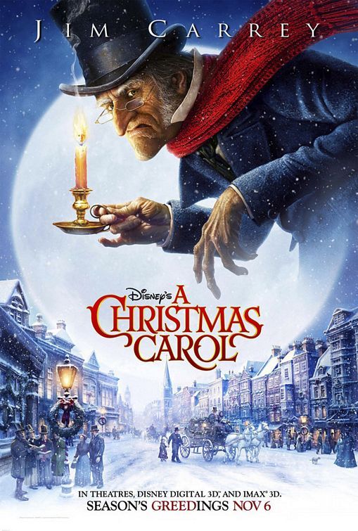 حصريا النسخة الـ DVDRip للفيلم الرائع A Christmas Carol 2009 مترجمة وعلى اكثر من سرفر Christmascarol