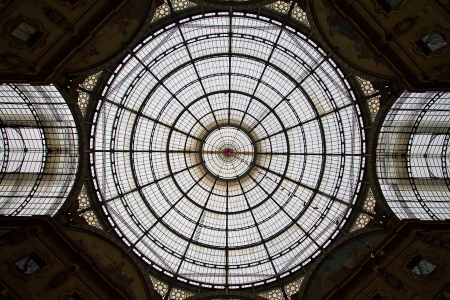 Verrière Galerie Vittorio Emanuele II de Milan Img0711201001237dl