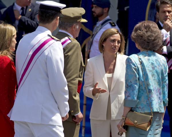 LOS REYES PRESIDEN DÍA DE LAS FUERZAS ARMADAS EN MÁLAGA 1306670314312efe2011052