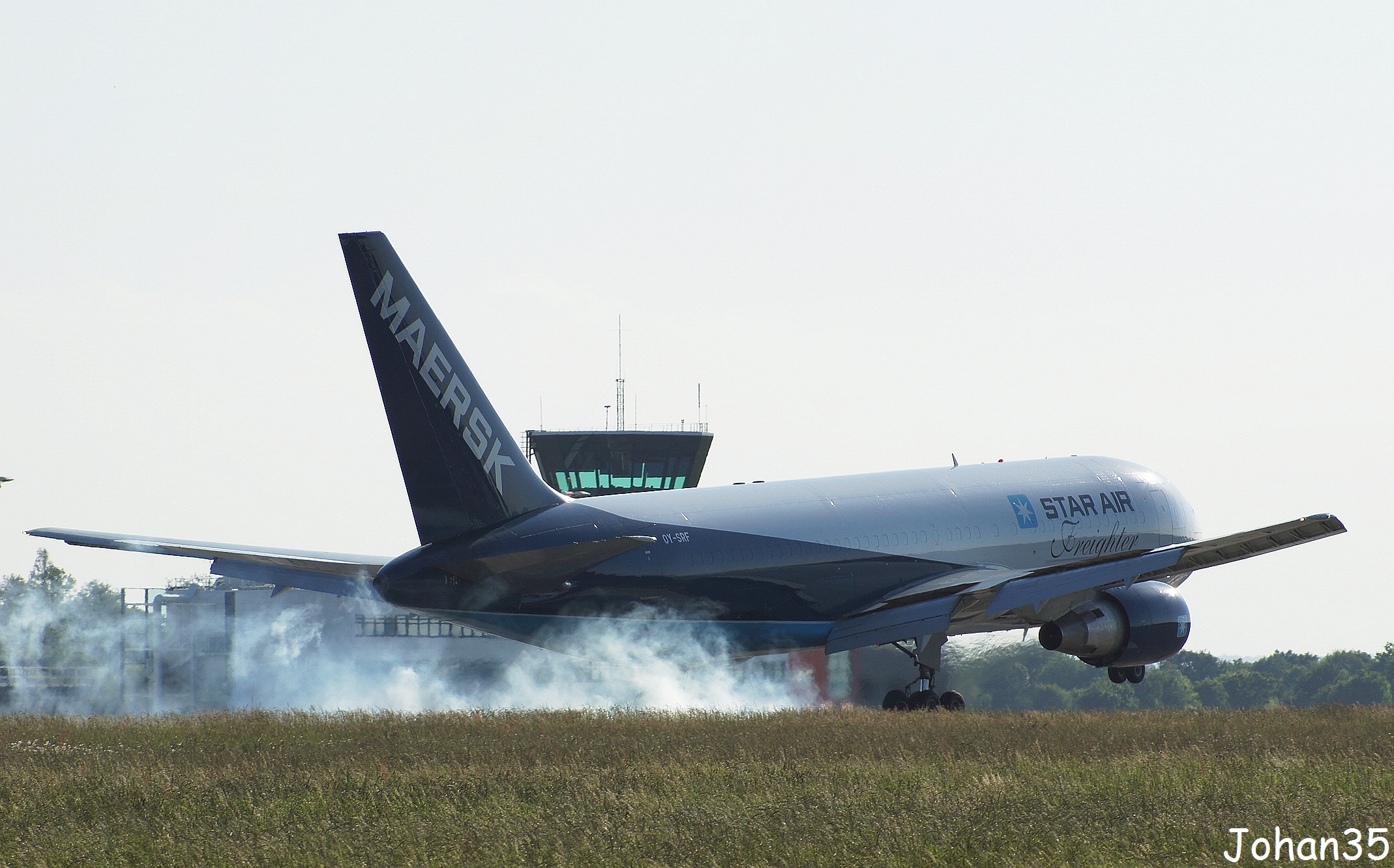 Boeing 767-219/ER Star Air (Maersk Air) OY-SRF Maerskle230522