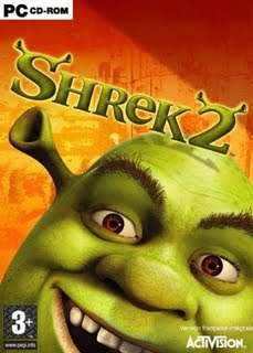 لعبة الانمى والمغامرات الممتعة Shrek 2 نسخة Iso كاملة بحجم 500 ميجا وعلى اكثر من سرفر Shrek2d