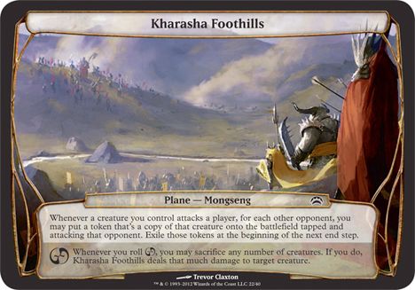 Retorno de planechase Kharashafoothills