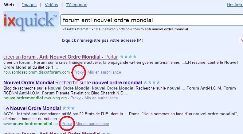 Moteur de recherches alternatif ou comment zapper Google Capturelf