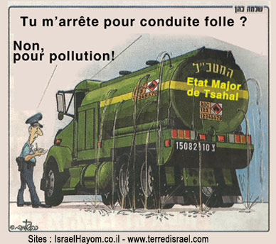 L' entité sioniste, cette colonie appellée "israël"  n' a plus la cote - Page 8 Tsahalemcaricature