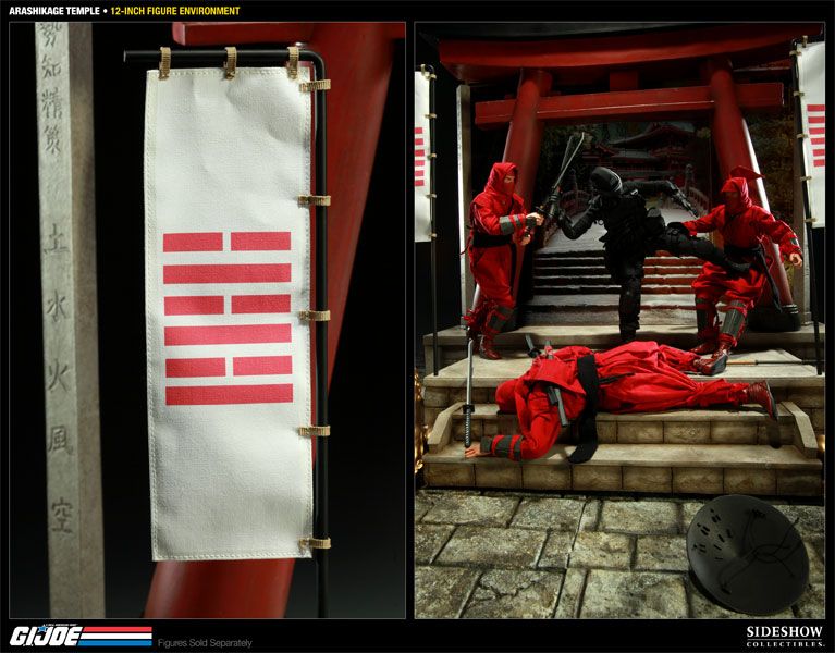 [Sidesow] G.I. Joe: Arashikage Temple Environment 100049press08001