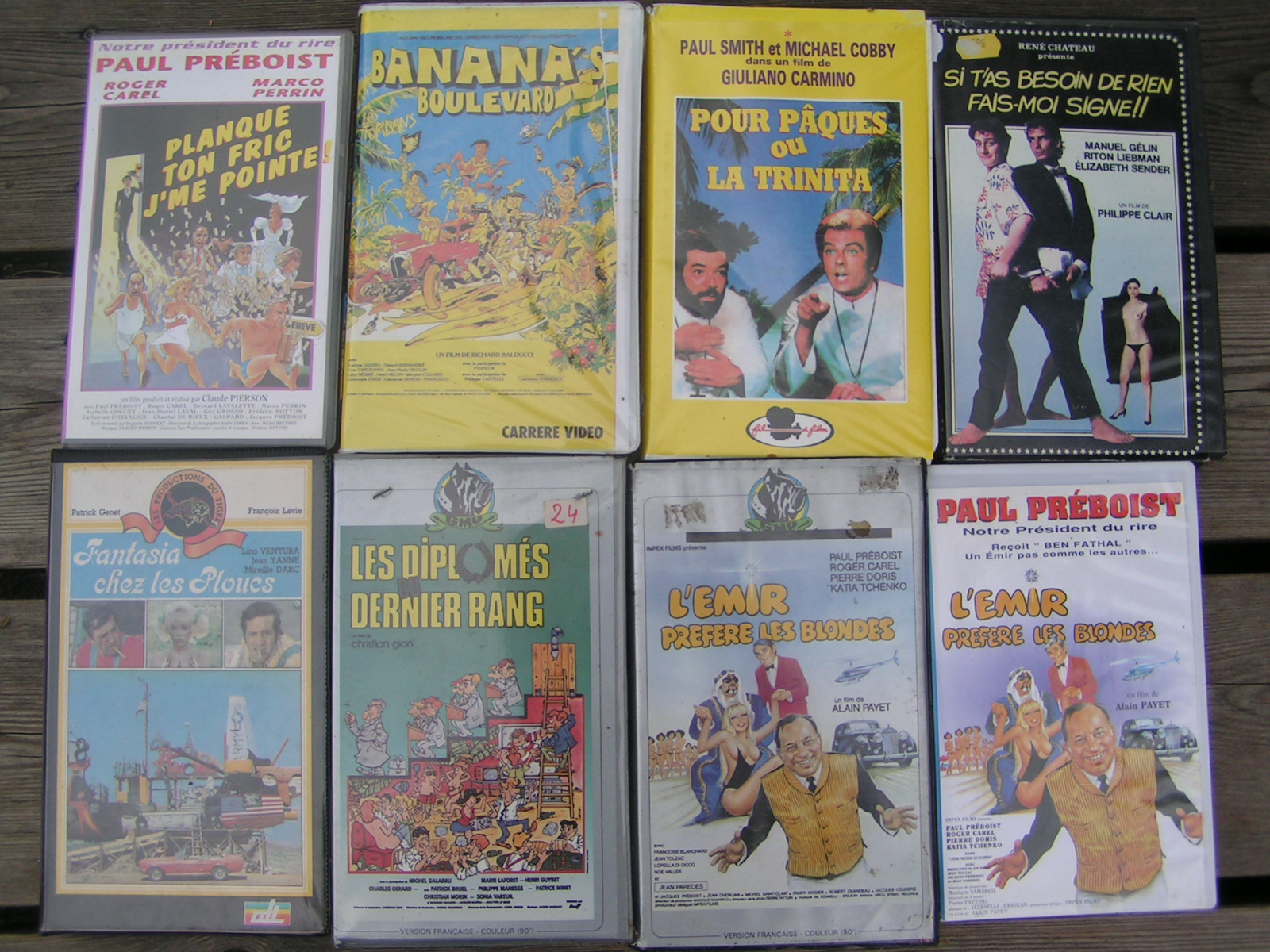 VENDS GRAND NOMBRE VHS ORIGINALES 2 A 4 EUROS PIECES Pict0062z