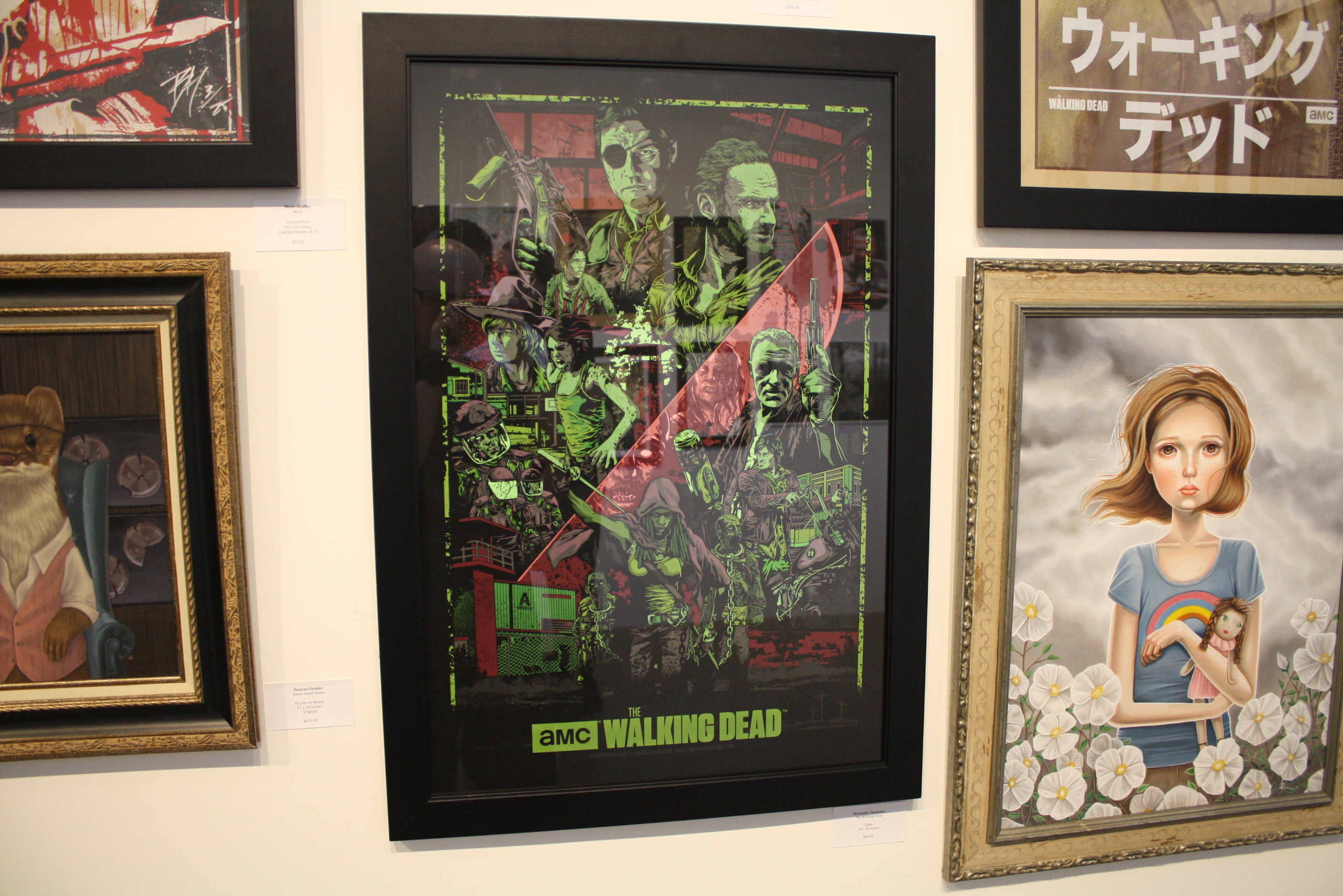 Exposition The Walking Dead - Hero Complex Gallery Los Angeles Rh5h