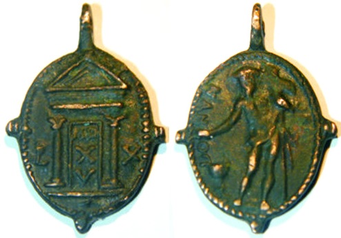 Medalla Puerta Santa / Trinidad M.R.-1 (R.M. Pe Puerta Santa 17) 1575jubileoppebaycopia
