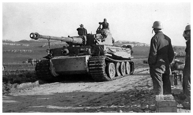 tiger - Tiger I du sPzAbt. 501 en Tunisie 1943 Tigerinr121spzabt501pzv