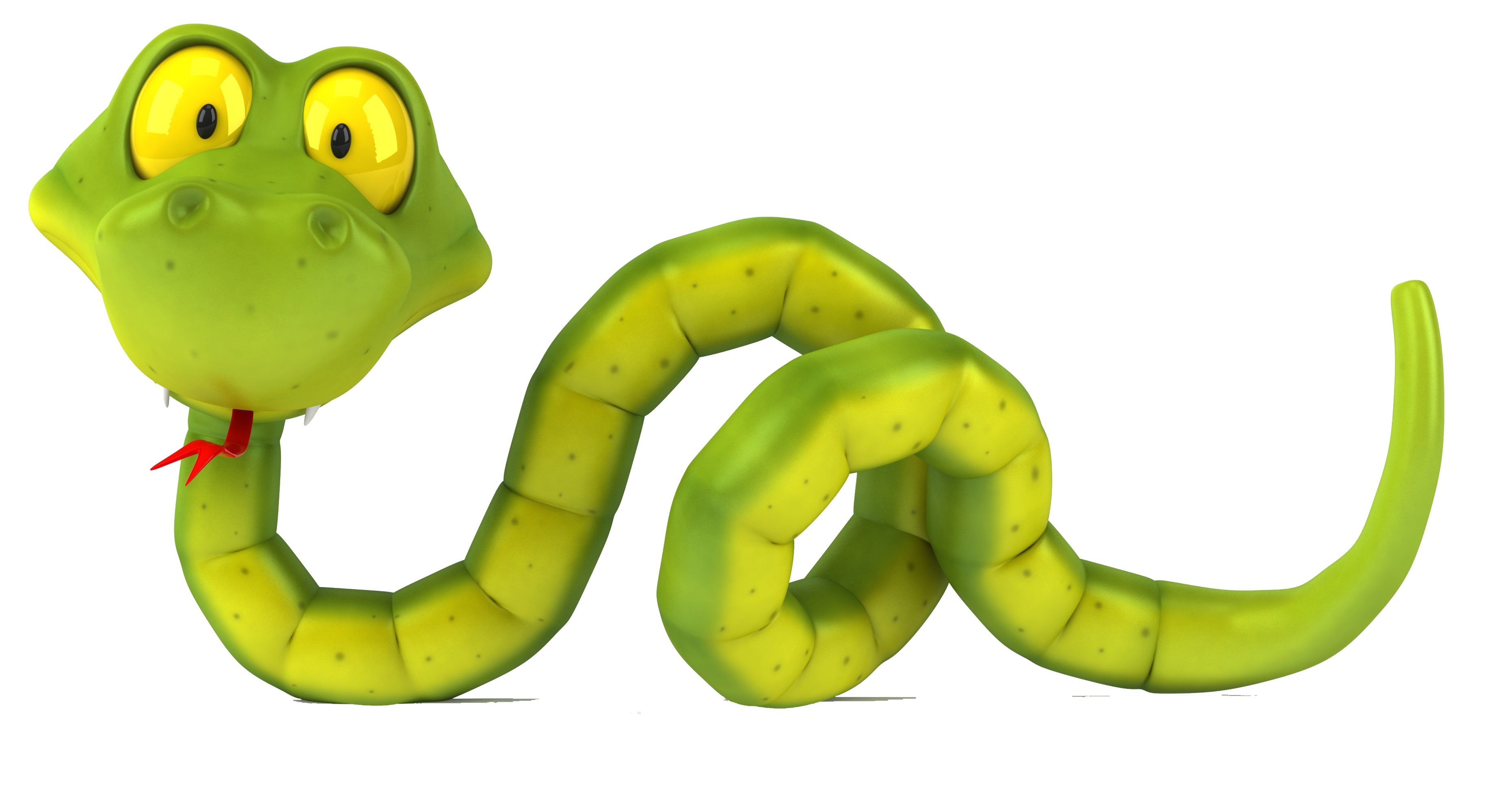 Animales infantiles-Serpiente verde Anmb1