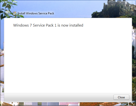 شرح تثبيت حزمة Windows 7 Service Pack 1 RTM Build 7601.17514.101119-1850 21044711