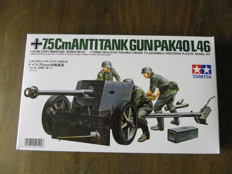 Truck Allemand V3000S Revell + canon de 75 Pak 40 Tamiya - 1/35  W7j9