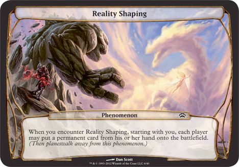 Retorno de planechase Realityshaping