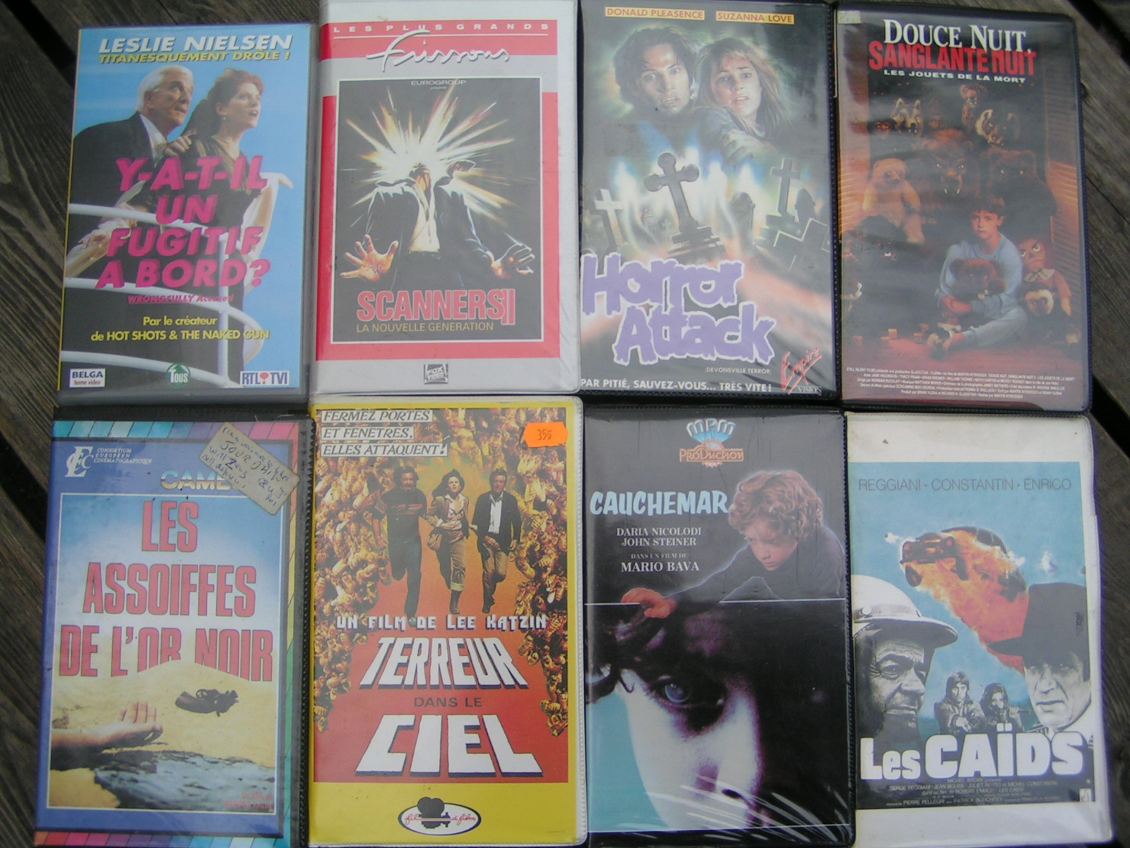 VENDS GRAND NOMBRE VHS ORIGINALES 2 A 4 EUROS PIECES Pict0042cu