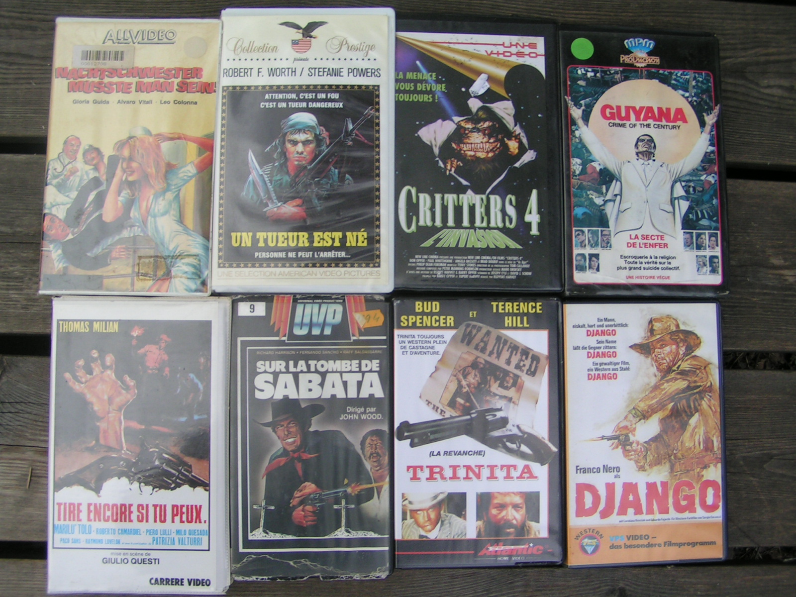 VENDS GRAND NOMBRE VHS ORIGINALES 2 A 4 EUROS PIECES Pict0031m