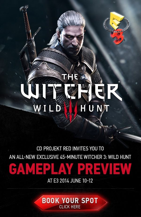 [E3 14] The Witcher III confirma un gameplay de 45 minutos Gk7u