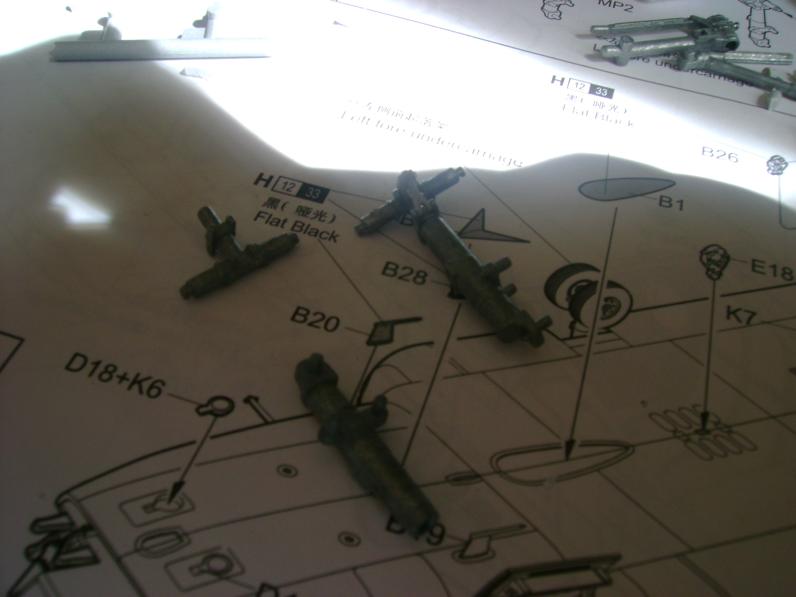 CH-47D " Chinook"....Début de montage...1/35 Trumpeter.Up du 05/05... 75818047