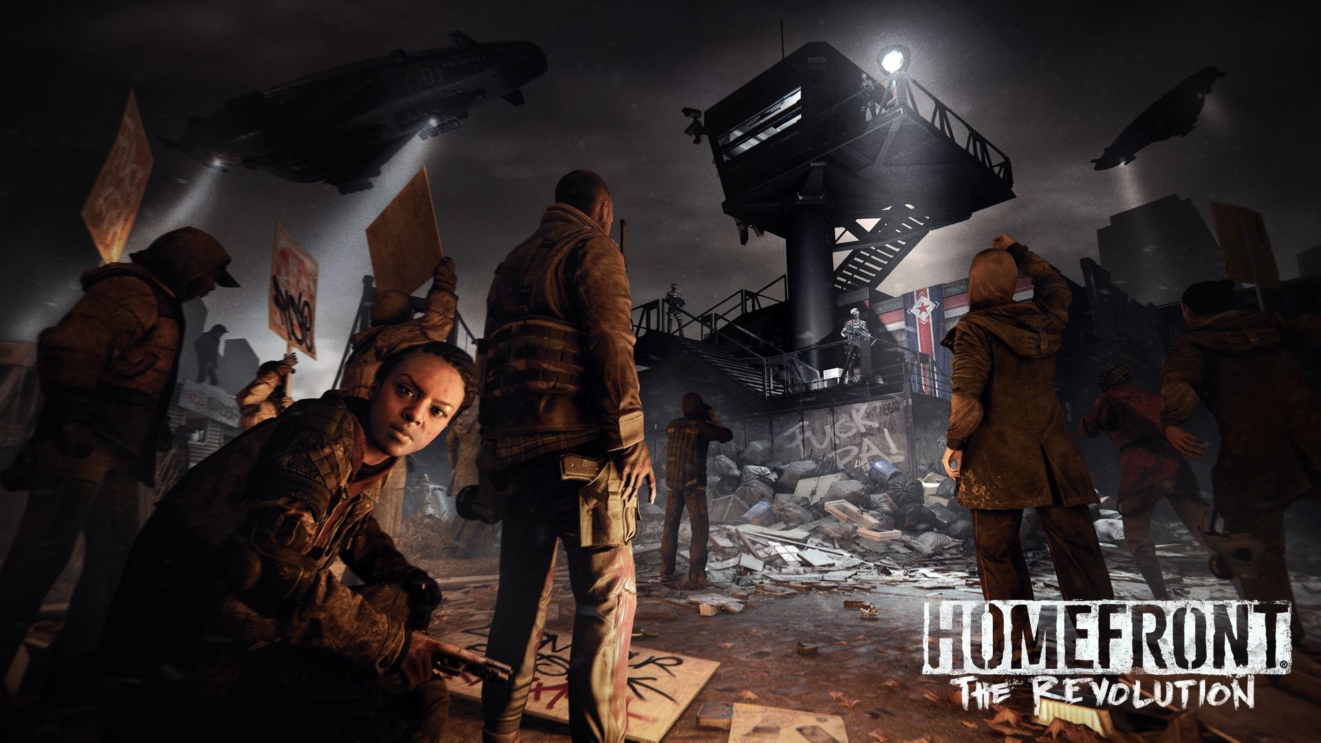 [E3 14] Primeras imágenes y trailer de Homefront: The Revolution para PS4, Xbox One y PC Mnerf