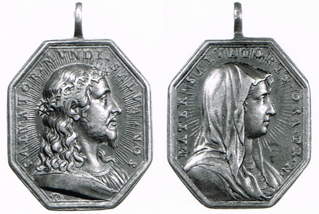 Recopilación medallas con el Rostro de Cristo ( Salvator Mvndi II) M73h