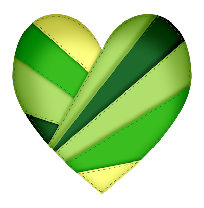 Corazón verde Nqelement14