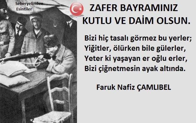 30 Ağustos Zafer Bayramınız  Kutlu Olsun Xrt5