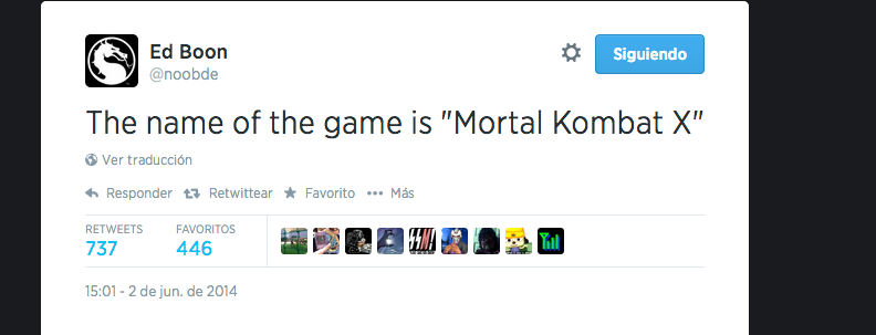 [E3 14] Mortal Kombat X oficialmente anunciado. Trailer disponible Lebi