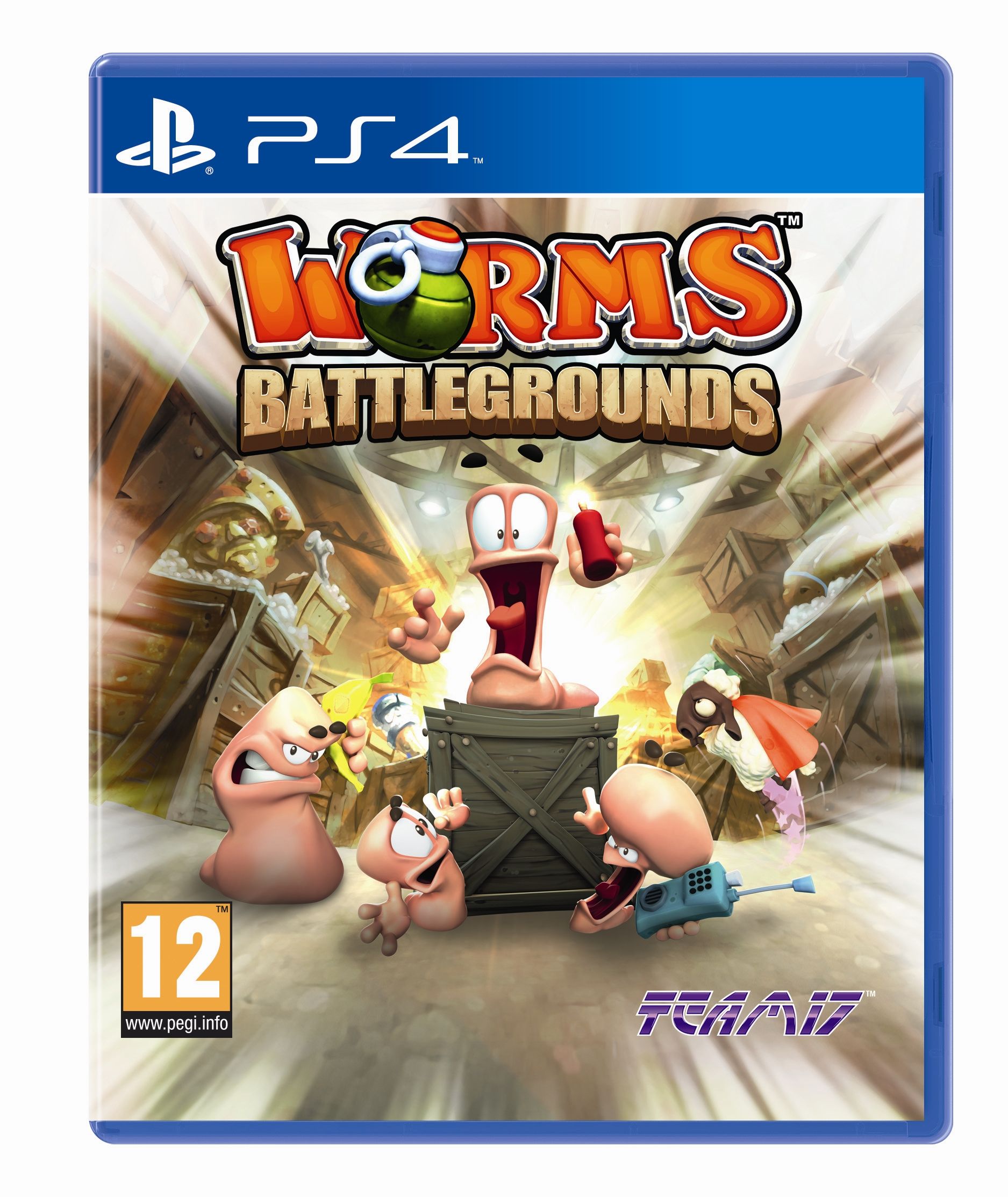 Worms Battlegrounds llega a PS4 de forma física y descargable el 30 de Mayo Nco1