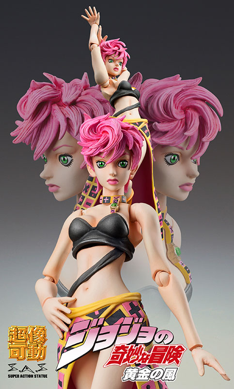 [Medicos] Super Action Statue #54 [JoJo`s Bizarre Adventure] Part V - Trish Una (Hirohiko Araki Specify Color) Figipn641502